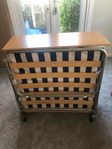 Photo of free Folding single Z bed (Bedford MK40) #2
