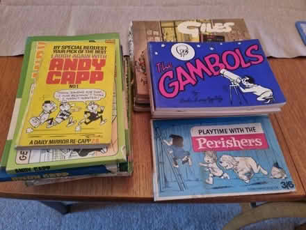 Photo of free Historic(!) Cartoon Books (Oldfield Park) #1