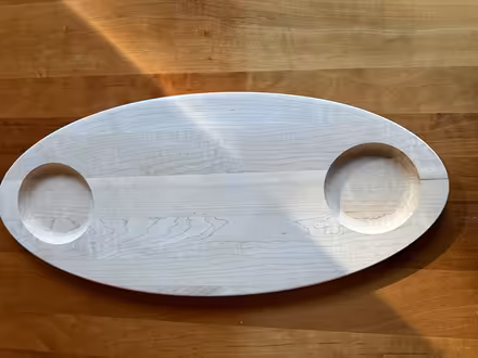Photo of free wooden serving piece (Cambridgeport) #1