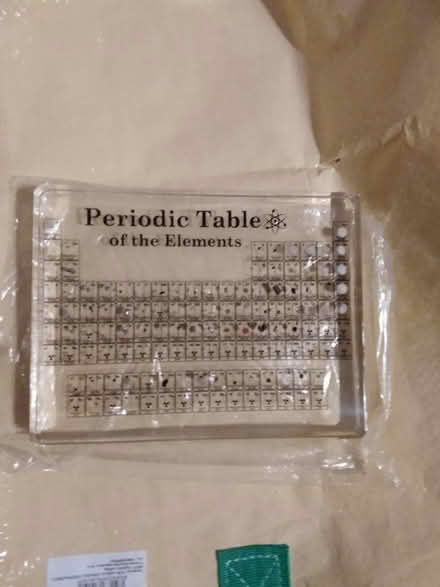 Photo of free Thick perspex Periodic Table (Cambridge, off Newmarket rd) #1
