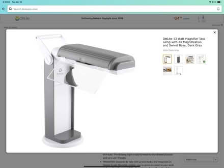 Photo of free Craft lamp with magnifier (Lake Merritt) #1