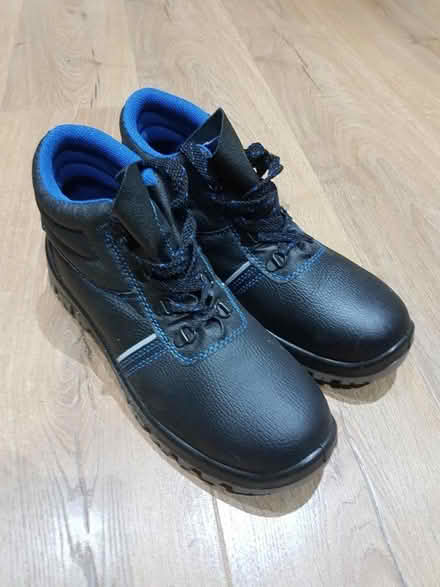 Photo of free Pair of safety boots (steel toe cap) size 8 - new (Bishopsworth BS13) #1