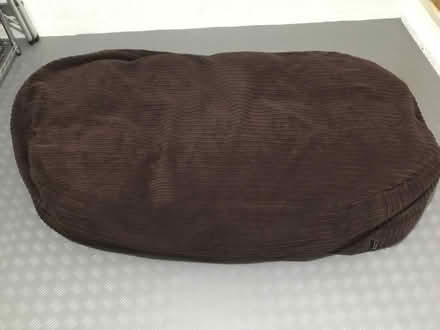 Photo of free Brown jumbo cord bean bag sofa XL (Strawberry Hill TW2) #3