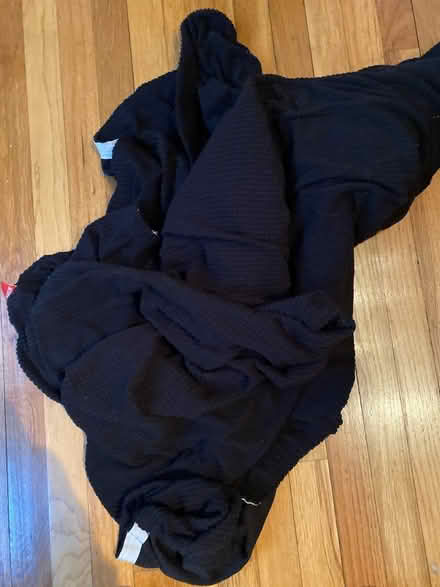 Photo of free Black sofa cover (North Arlington, NJ) #1