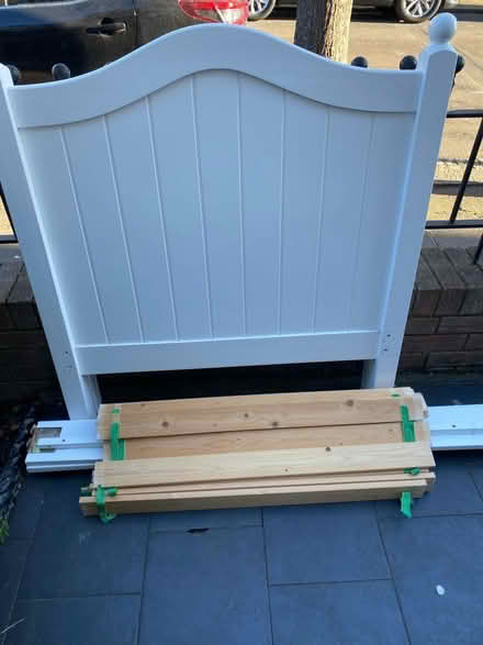 Photo of free Single bed wooden frame (Wimbledon Park, SW19) #1