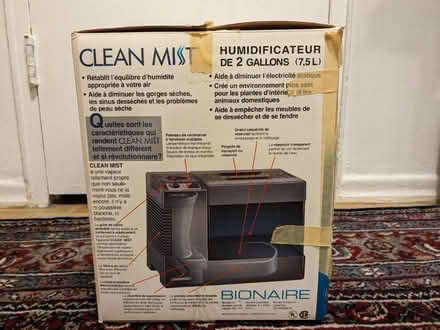 Photo of free Humidifier (Upper East Side, Yorkville) #2