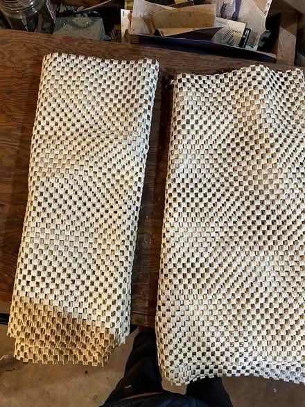 Photo of free 2 nonslip under rug pieces (Cambridgeport) #1