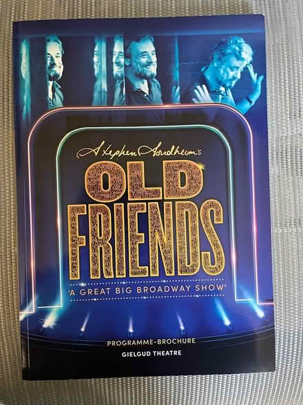 Photo of free Sondheim’s Old Friends programme (Whitechapel E1) #1