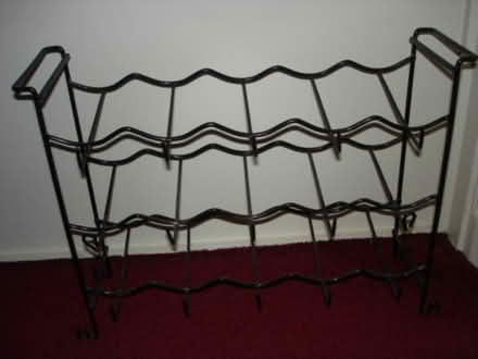 Photo of free metal wine rack (Hazel Grove SK7) #1