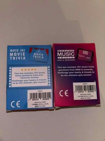 Photo of free Trivia cards (Reading RG5) #1