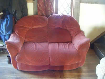 Photo of free Settee, armchair and dumpy (Edgebolton SY4) #2