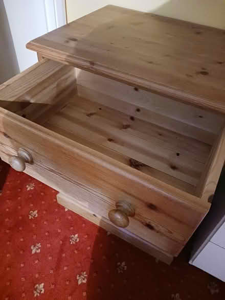 Photo of free 3 Drawer Pine Chest (Clavering CB11) #1