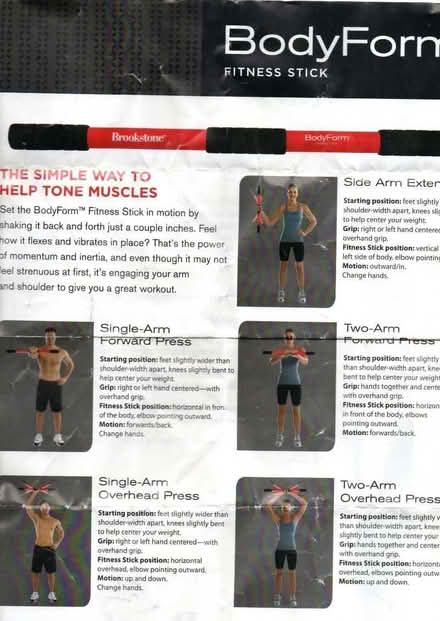 Photo of free Brookstone bodyform fitness stick (Higham Hill E17) #1