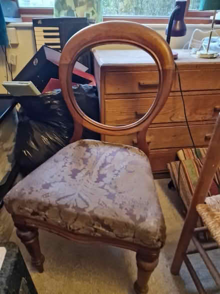 Photo of free Chair for reupholstering (BA11) #1