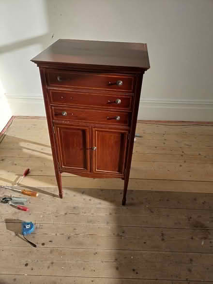 Photo of free Part restored music cabinet (Nooklands PR2) #3