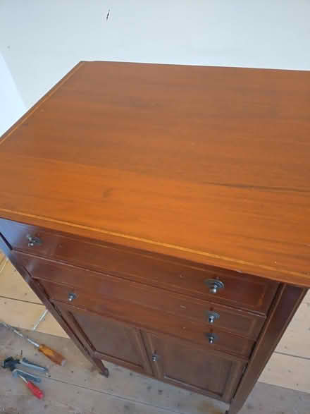 Photo of free Part restored music cabinet (Nooklands PR2) #2