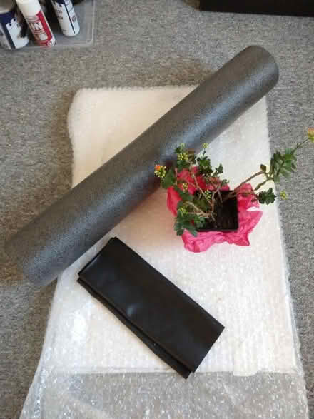 Photo of free Exercise roll, plant, fabric (Cambridge, off Newmarket rd) #2