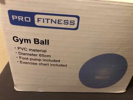 Photo of free Fitness/ birth ball with pump (Steventon OX13) #3