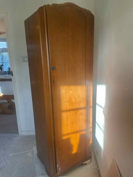 Photo of free Solid wood single wardrobe (Doddington ME9) #1