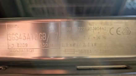 Photo of free Bosch dishwasher spares/repair (Barlborough, S43) #2