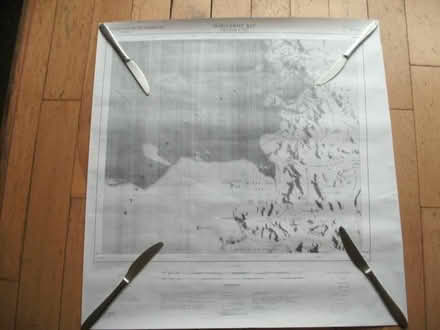 Photo of free Wall Map of part of British Antarctic Territories (Portslade by Sea BN3) #3