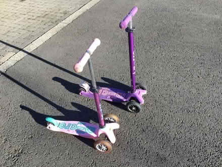 Photo of free Micro Girls Scooters (Two Available) (Graven Hill Depot OX25) #1