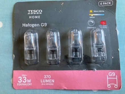 Photo of free Halogen G9 lightbulbs (Kidlington OX5) #1