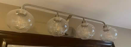 Photo of free 4-light vanity lighting (Horace Mann Melrose) #1