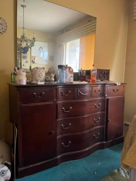 Photo of free Vintage dining table and hutch (7 Hills) #1