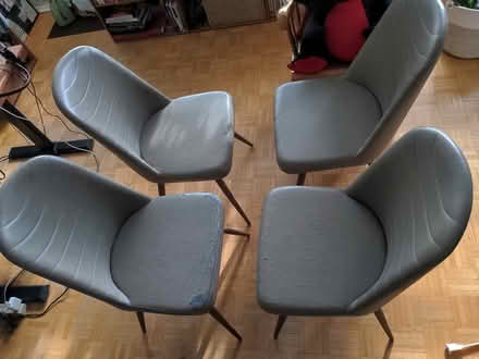 Photo of free Six identical sturdy chairs (Forest Hill) #3