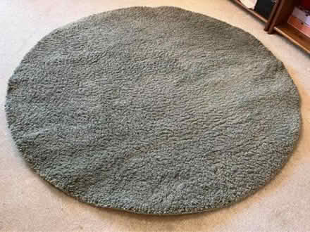 Photo of free IKEA ADUM round rug - slight mark (Moorfields) #3