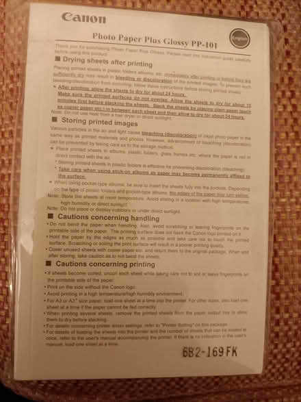 Photo of free Photo paper A6 size? (CH2 Newton) #1