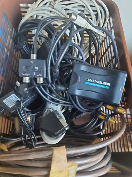 Photo of free TV/SCART cables (Whyke, Chichester) #1