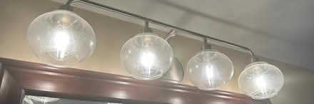 Photo of free 4-light vanity lighting (Horace Mann Melrose) #2