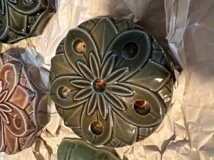 Photo of free 5 Wade porcelain candle holders (Eagle Hill) #2