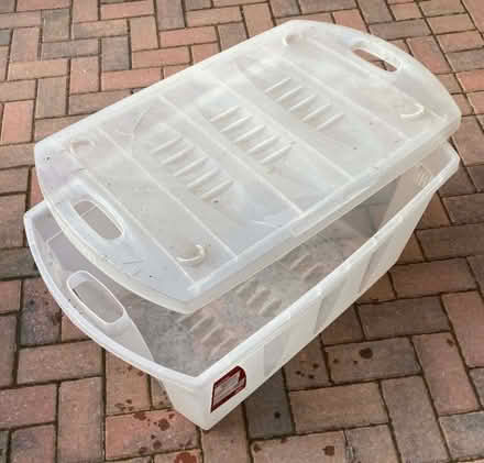 Photo of free Large plastic box. (Royston SG8) #1