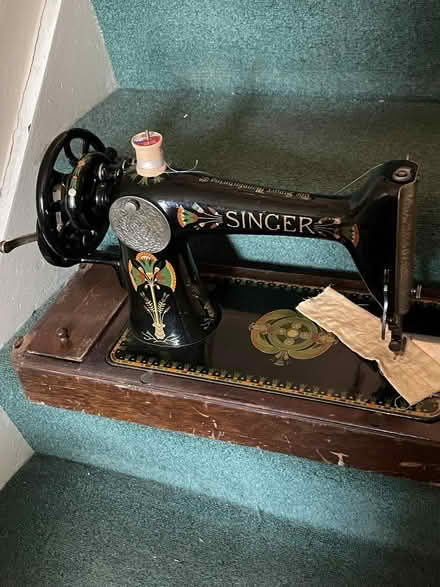 Photo of free Antique Sewing Machine (Woodley RG6) #1