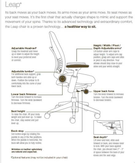 Photo of free Office Chair - Steelcase Leap (Weybridge KT13) #2