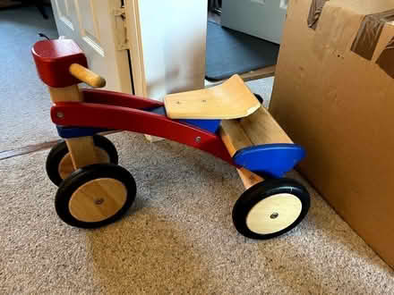 Photo of free Wooden children's trike - a little nibbled! (Torbrex FK7) #3