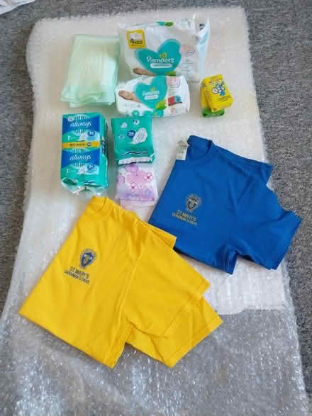 Photo of free Disposable changing mat, wipes (Cambridge, off Newmarket rd) #1