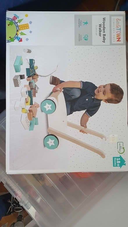 Photo of free Wooden baby walker (Dunlaoghaire) #2