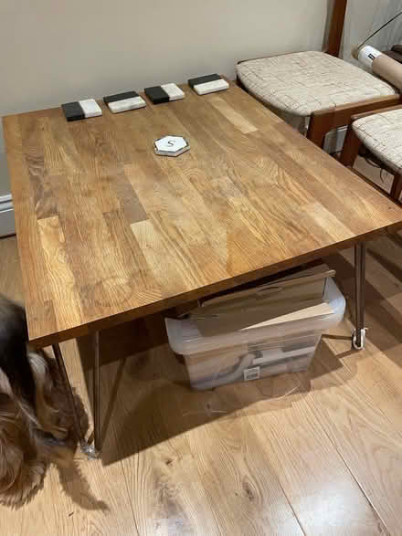 Photo of free Oak coffee table (Leytonstone) #4