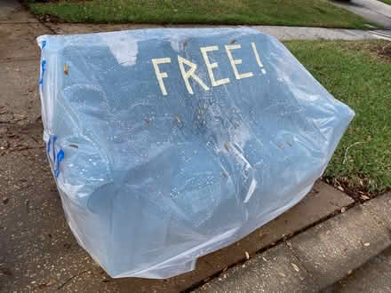 Photo of free La-Z-Boy Reclining Loveseat (1727 Pine Valley Drive) #1
