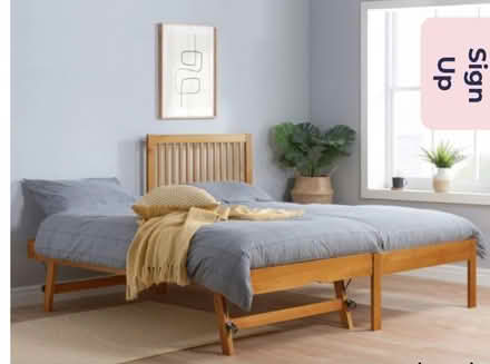 Photo of free Single bed with trundle (Doddington ME9) #3