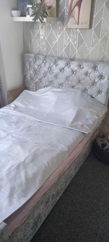 Photo of free Double bed frame (Coulsdon) #1