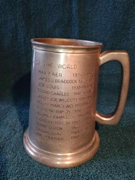 Photo of free Boxing memorabilia tankard (Fazakerley L11) #3