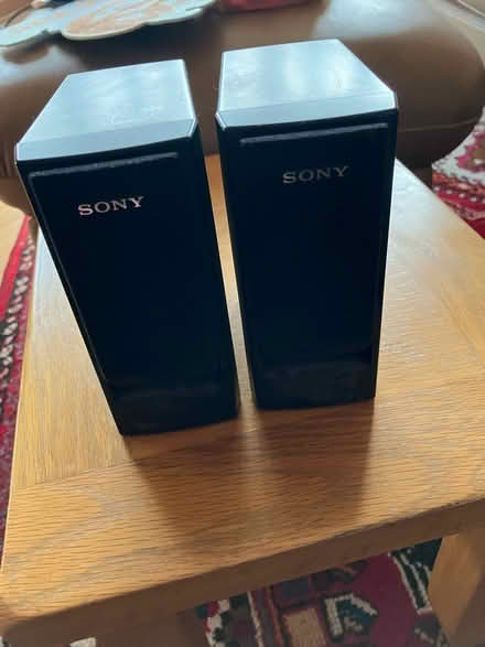 Photo of free 2 Sony speakers with wall brackets (Ickenham) #1