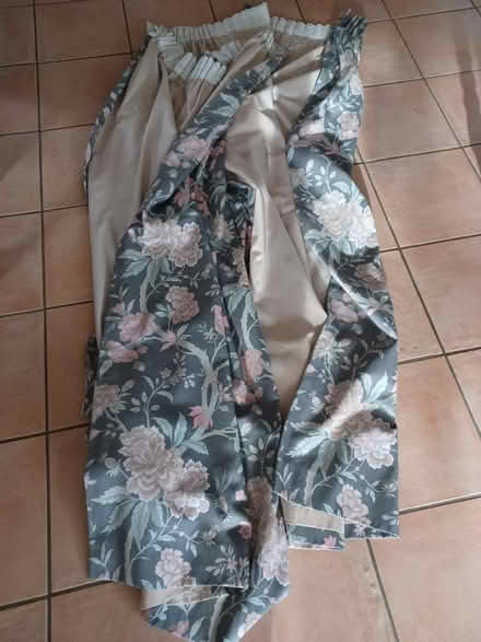 Photo of free Pair of paisley curtains (Kidlington OX5) #1
