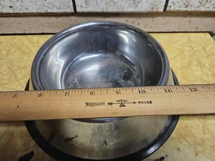 Photo of free Small dog or cat food bowl (SW Santa Clara) #1