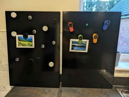 Photo of free Magnetic notice boards black (Ellenbrook M28) #1